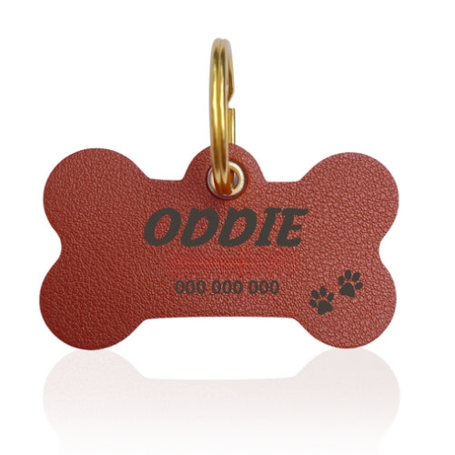 PetsPersonal Identificatiegegevens met Personalisatieoptie - Rood