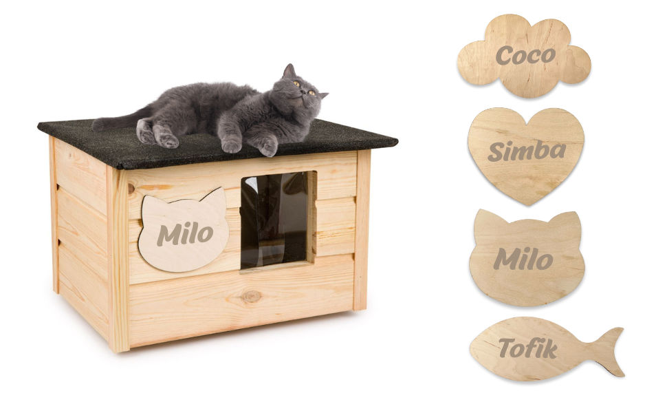 PetsPerformance Kattenkennel Gepersonaliseerd