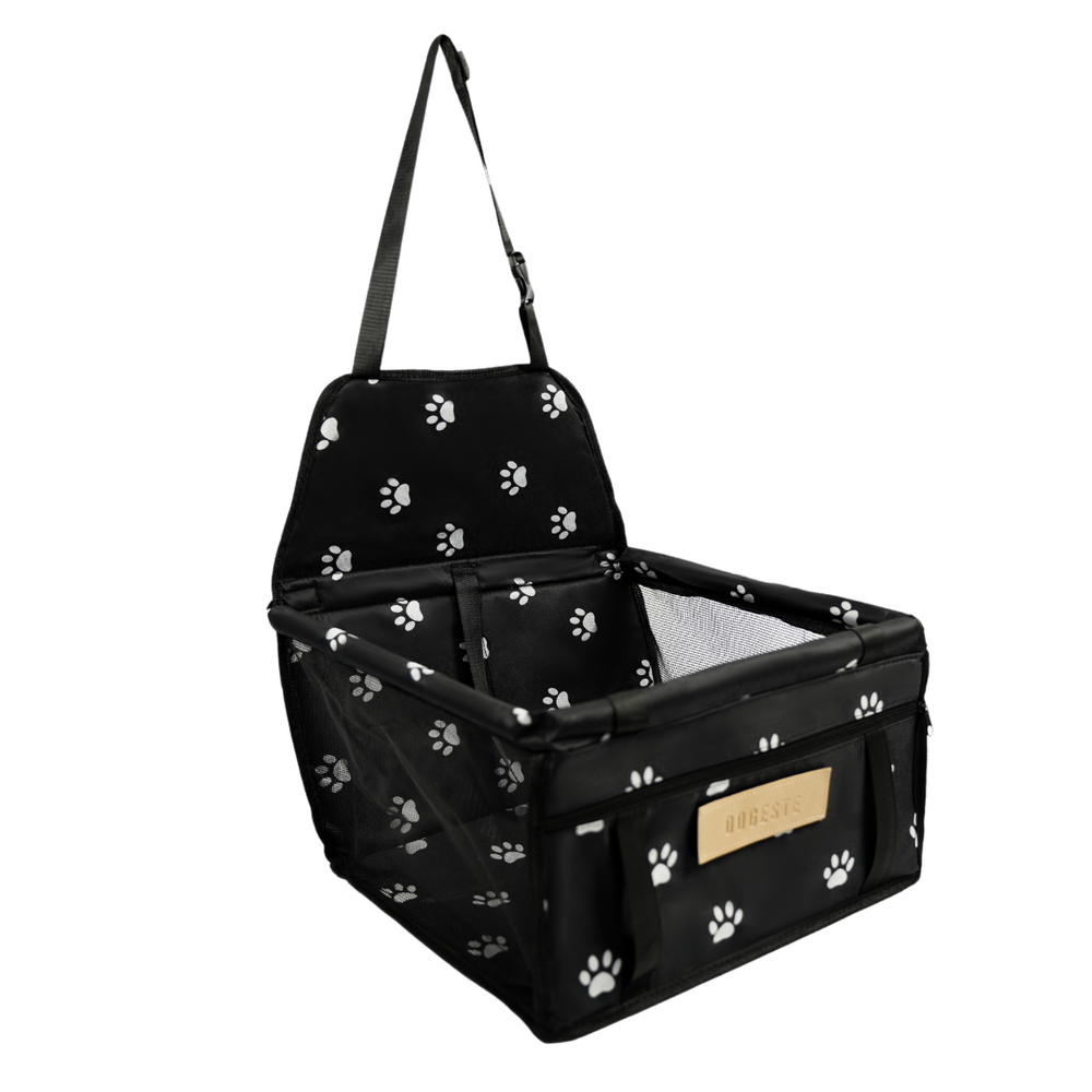 PetsPersonal Hondenstoel Auto Zwart Patroon