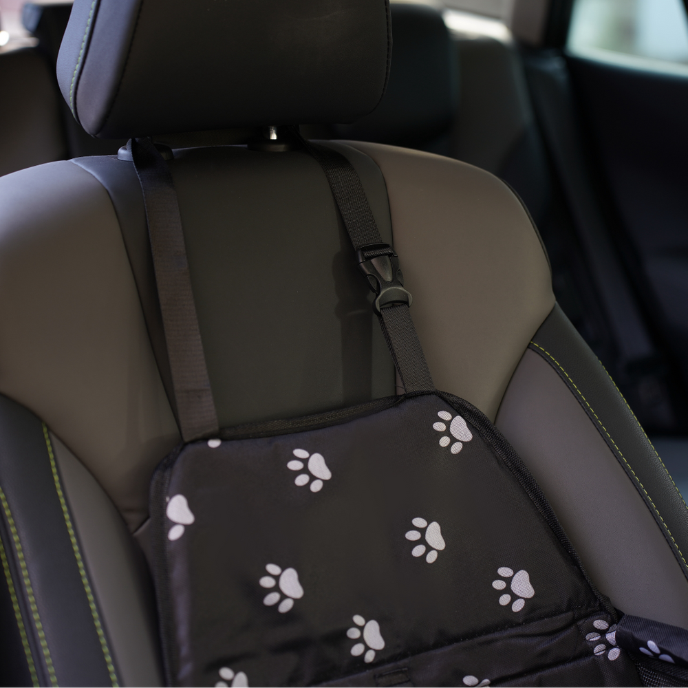 PetsPersonal Hondenstoel Auto Zwart Patroon