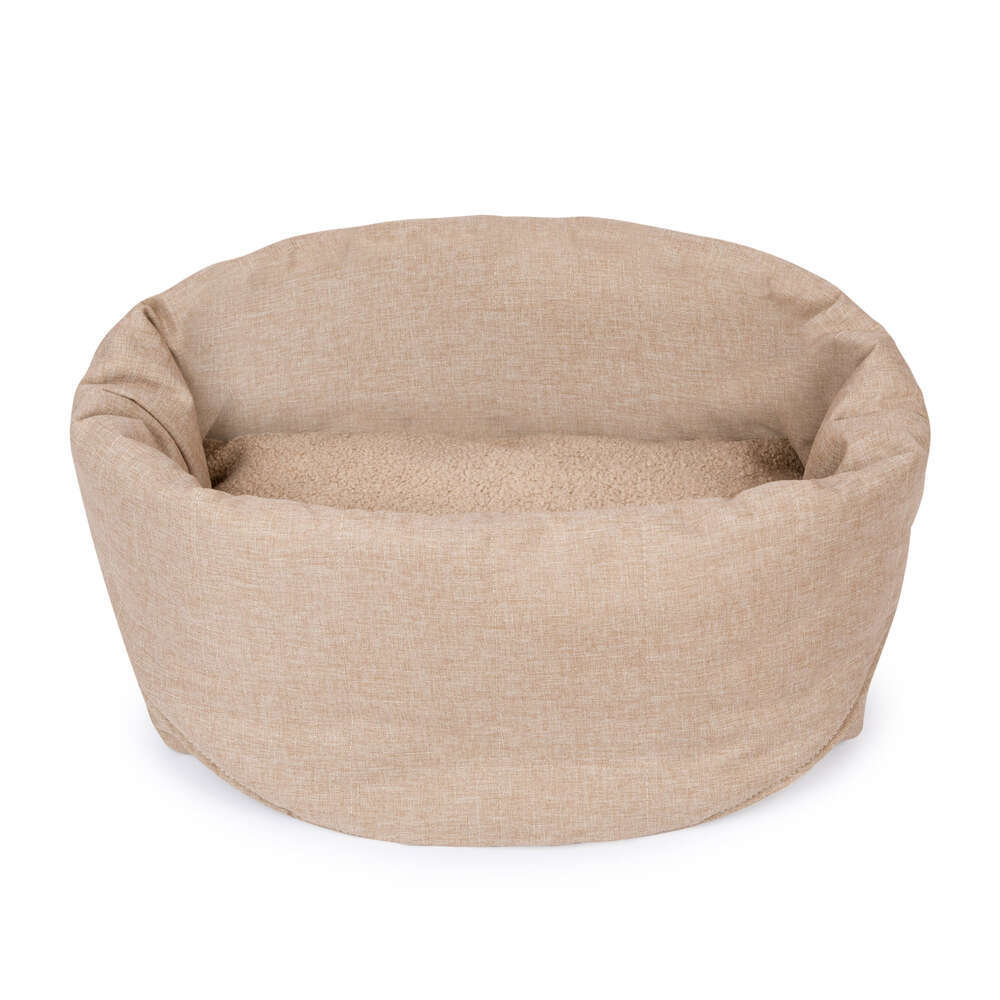 PetsPersonal 3-IN-1 Tas, Mand & Autostoel Beige