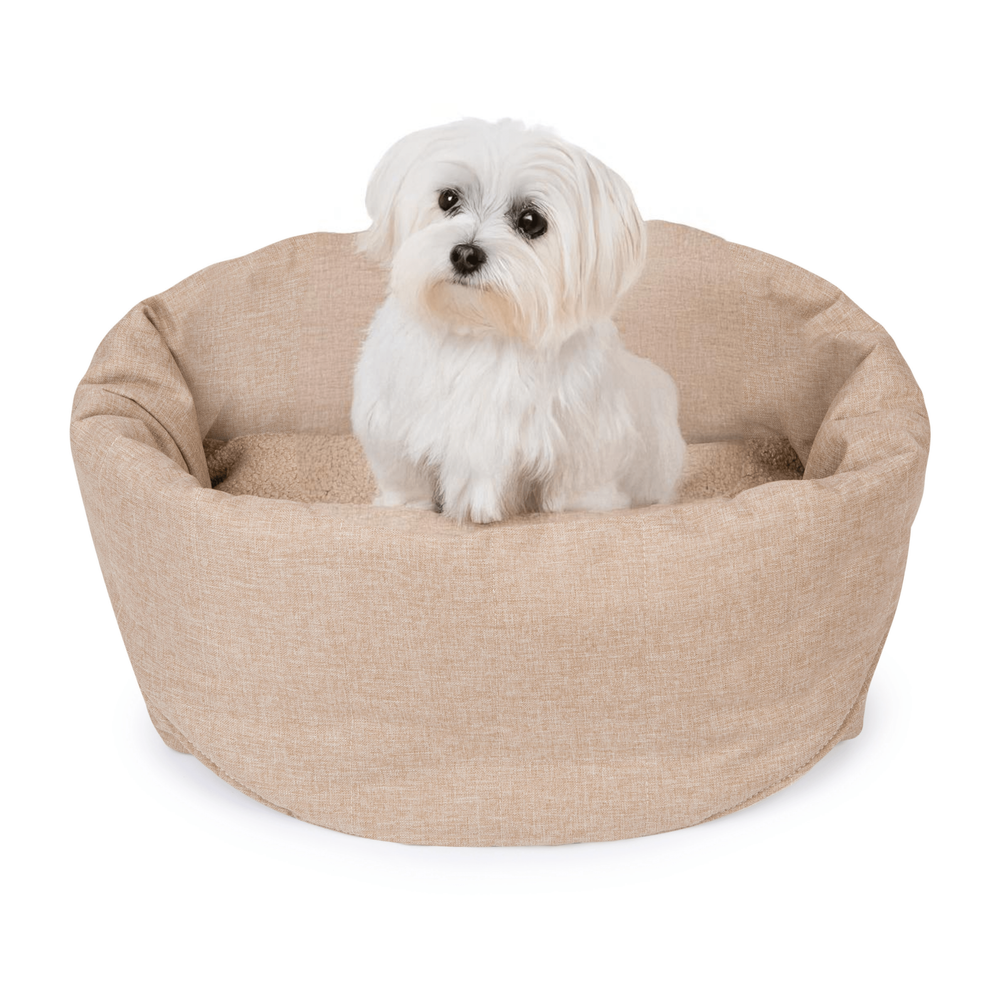 PetsPersonal 3-IN-1 Tas, Mand & Autostoel Beige