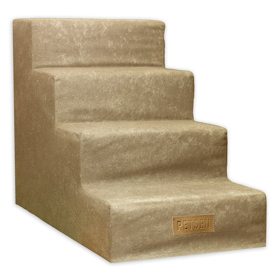 PetsPersonal 4-Traps Honden-/Kattentrap Goud/Beige