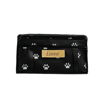 PetsPersonal Hondenstoel Auto Zwart Patroon